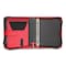Five Star Tech Zipper Binder, 3 Rings, 1.5" Capacity, 11 x 8.5, Red/Black Accents 72206 - alternate 2